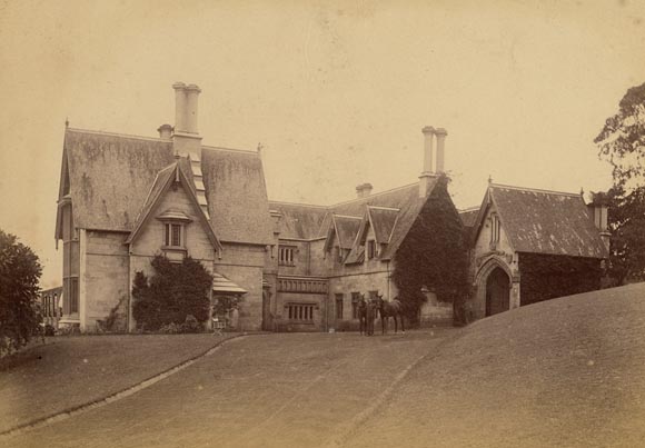 Greenoaks, Darling Point, photographed in 1895